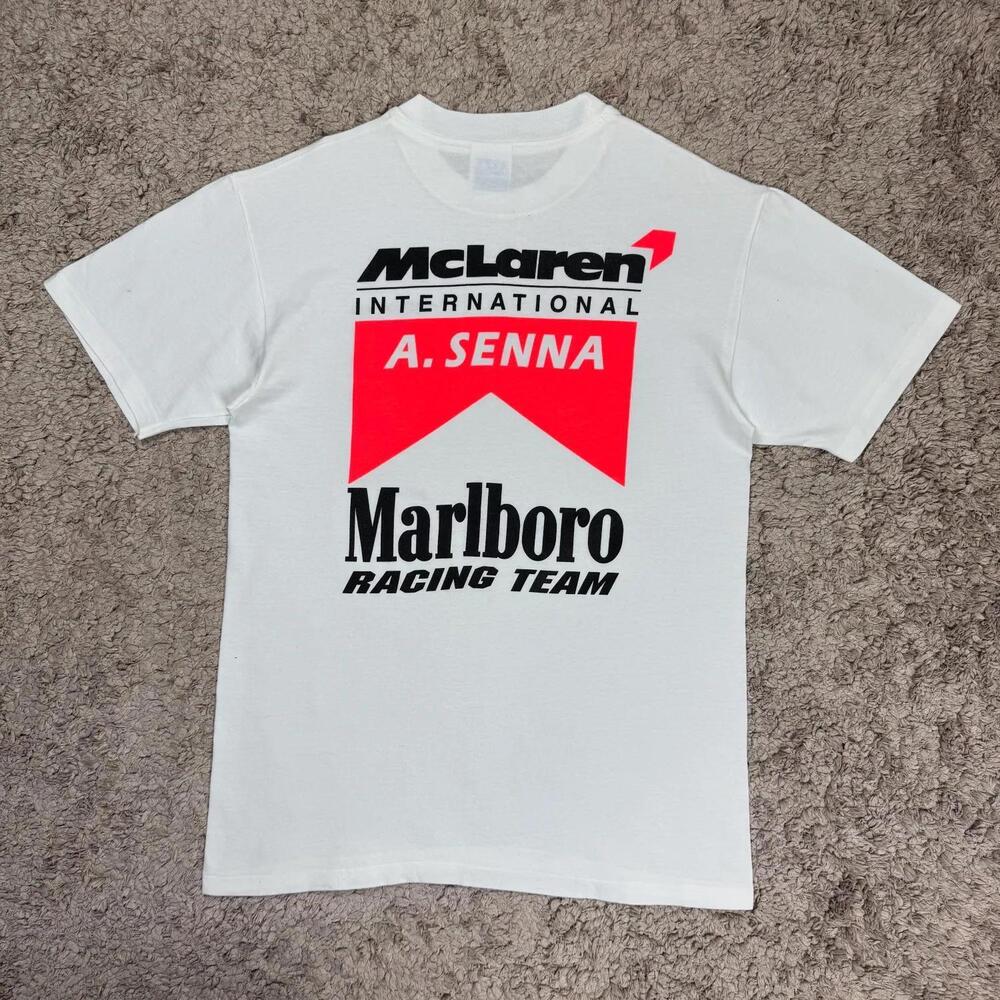 A.Senna Marlboro Mclaren Racing Team T-Shirt
